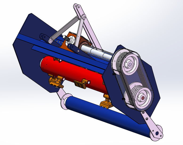 锤爪式粉碎还田机SW三维==888540==150